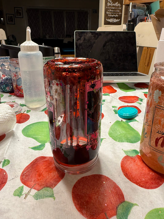 Ghost face blood flow